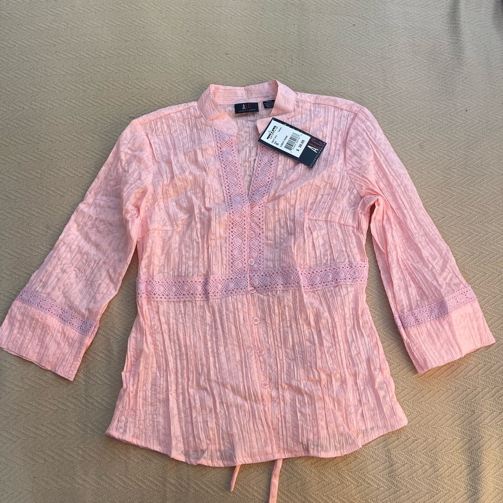 Pink Button Down Shirt